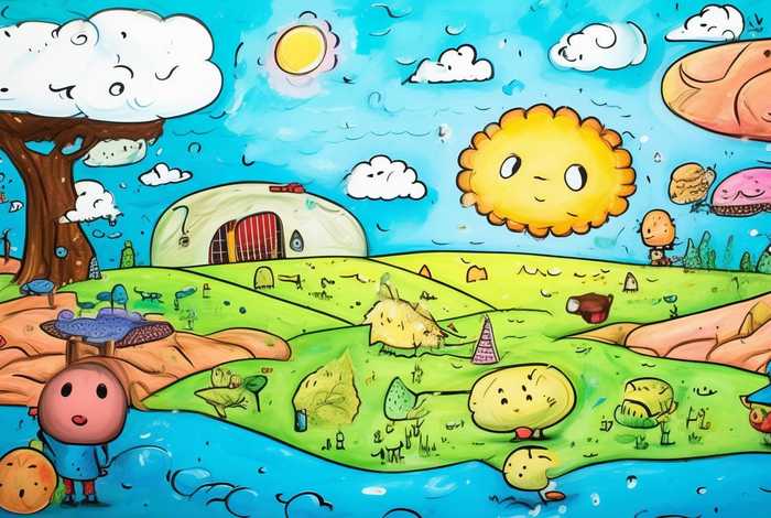 儿童故事排版；小故事排版