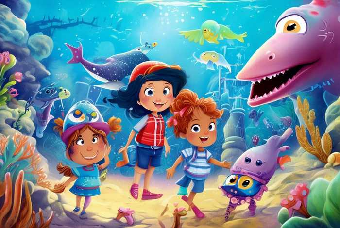 儿童海洋故事大全6-12岁励志故事、海洋故事幼儿园