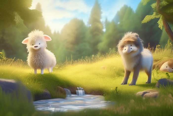 儿童故事3-6岁狼和小羊、3至6岁睡前故事狼和小羊 儿童故事3-6岁狼和小羊、3至6岁睡前故事狼和小羊