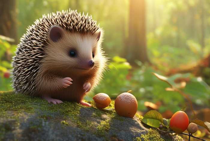 儿童故事《聪明的小刺猬》 幼儿故事聪明的小刺猬