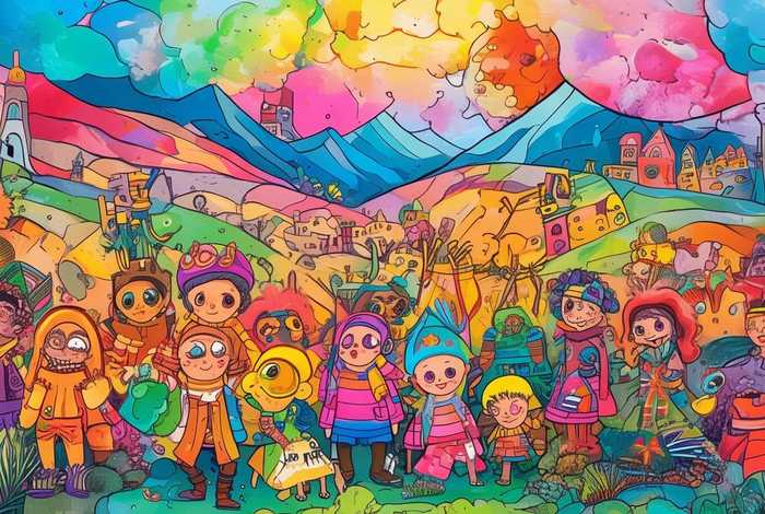 儿童故事绘本自己的颜色pdf，绘本故事自己的颜色教案