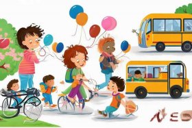 together always绘本（different ways to go to school绘本）