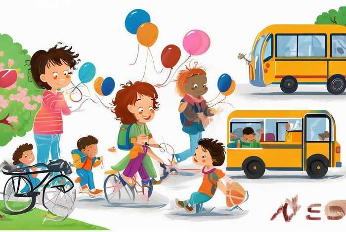 together always绘本（different ways to go to school绘本）