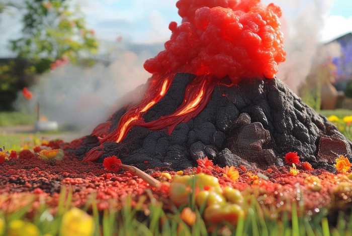 儿童故事火山；幼儿故事火山喷发