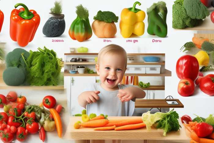 儿童蔬菜图片大全（儿童蔬菜大全图片和名字）