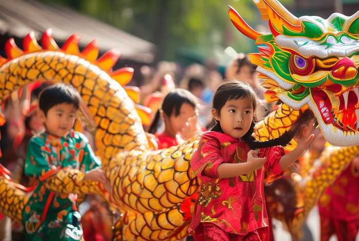 儿童舞龙表演视频，幼儿舞龙视频表演视频