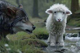 儿童小故事之狼和小羊视频 - 狼和小羊的故事视频大全