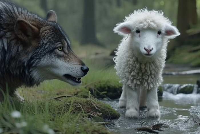 儿童小故事之狼和小羊视频 - 狼和小羊的故事视频大全