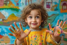 912岁儿童讲手绘故事、手绘画讲故事