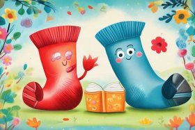 儿童剧袜子的故事、有关袜子的绘本故事