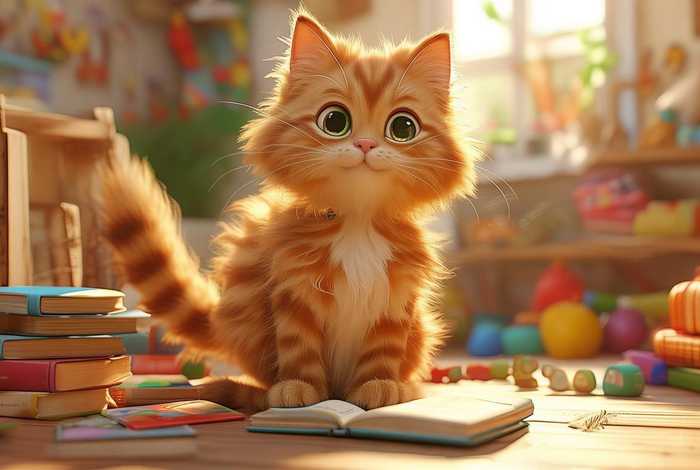 儿童故事《小花猫》，小花猫简短故事大全