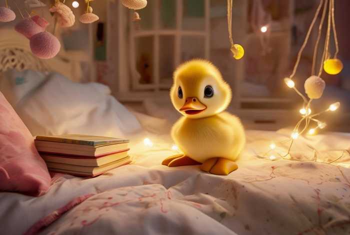 3-6岁睡前听故事聪明的小鸭子，睡前小故事聪明的小鸭子