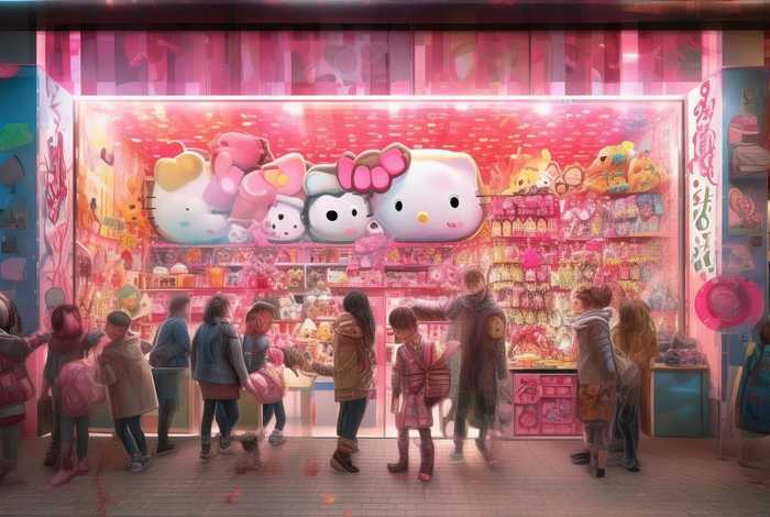 hello kitty的商业模式；hello kitty商业价值