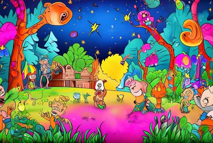 儿童故事插画连环画（幼儿故事连环画）