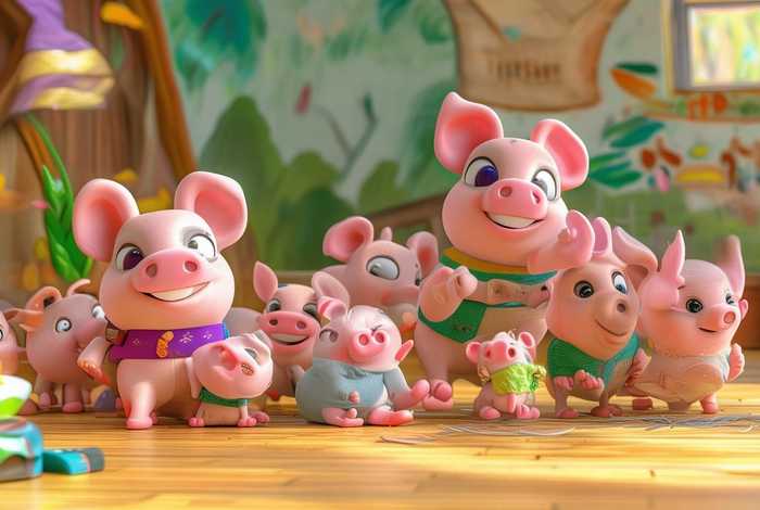 儿童小猪故事、小猪的故事幼儿园 儿童小猪故事、小猪的故事幼儿园