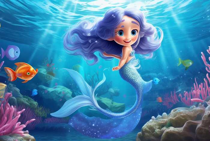 儿童故事3-6岁美人鱼、幼儿故事美人鱼视频