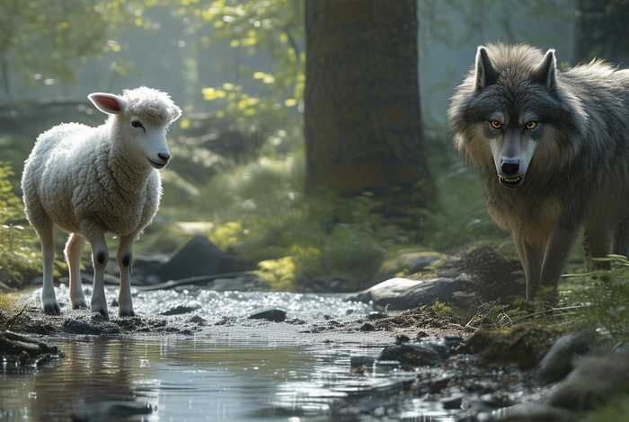 儿童故事狼和小羊的故事（幼儿故事狼和小羊的故事）