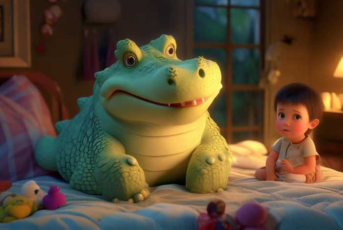 儿童睡前故事鳄鱼 大鳄鱼的睡前故事
