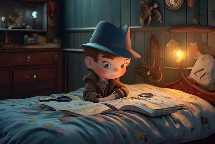 儿童睡前侦探故事；睡前侦探小故事