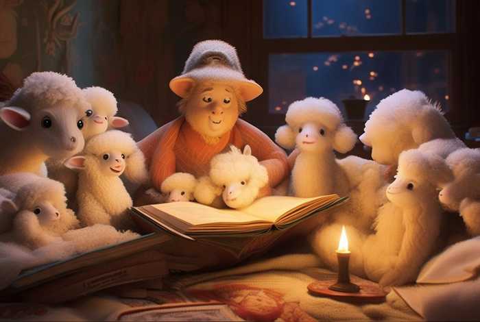 儿童睡前故事大灰狼和七只羊，大灰狼和七只小羊睡前故事大全在线听