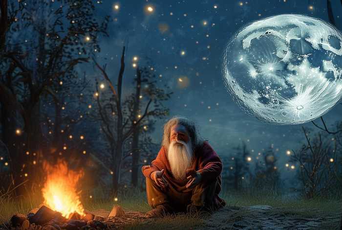 儿童关于月亮的古老故事；关于月亮的小故事 幼儿