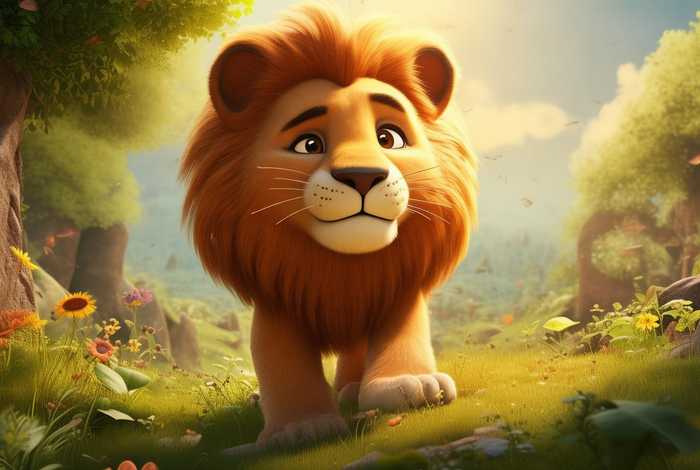 儿童故事骄傲的狮子完整版 骄傲的小狮子儿童故事