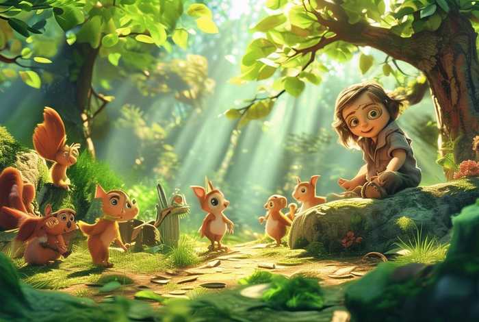 46岁儿童故事简短 - 4至6岁简短小故事