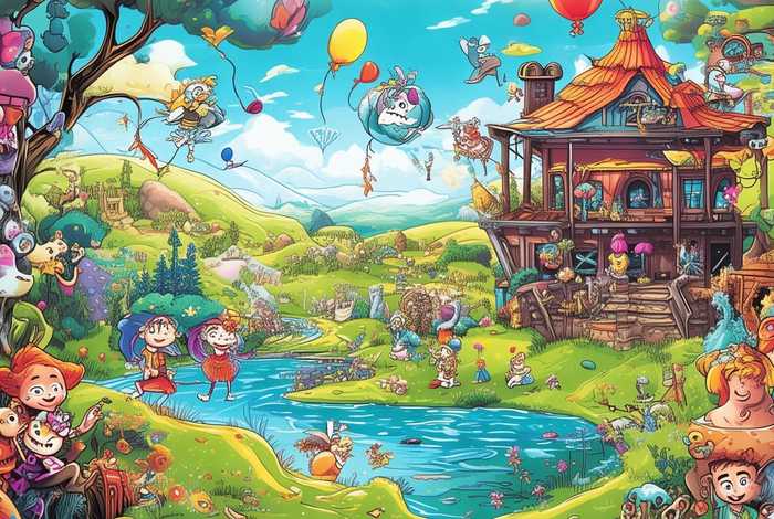 儿童漫画故事全集完整版；小儿漫画故事大全