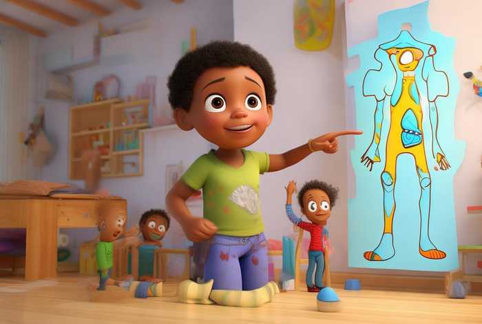 儿童故事认识身体；关于认识身体的幼儿故事