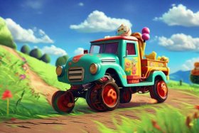 儿童大卡车故事视频 播放儿童大卡车