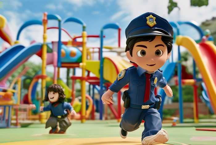 儿童警察抓小偷 - 儿童警察抓小偷游戏