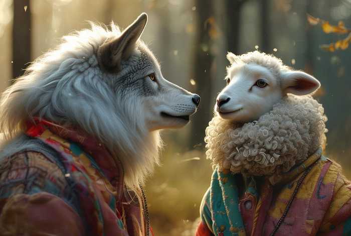 儿童故事小羊和大灰狼的故事;小羊和大灰狼的爱情故事 儿童故事小羊和大灰狼的故事;小羊和大灰狼的爱情故事