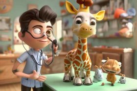 儿童动物医生故事；动物医生的故事