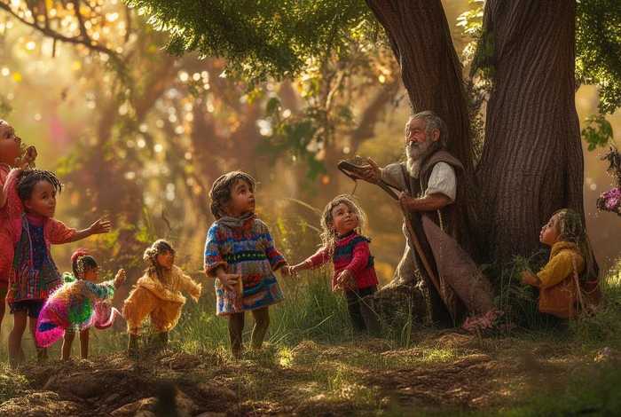 儿童民间故事完整版；小儿民间故事