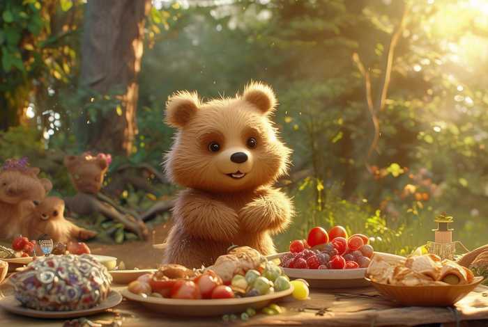 儿童故事《小熊请客》轻音乐、小熊请客故事背景音乐是什么