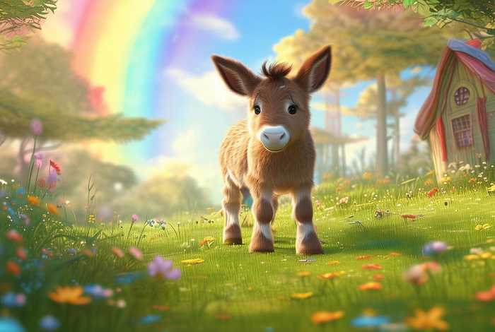 儿童故事小驴;小驴儿的理想的故事 儿童故事小驴;小驴儿的理想的故事