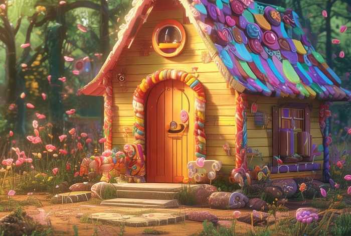 儿童故事《糖果屋》、糖果屋幼儿故事