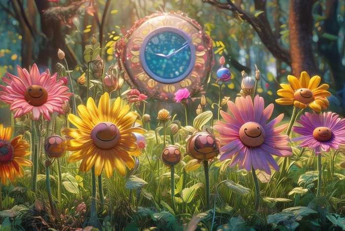 儿童故事《花孩子》 花孩子的时间表 故事