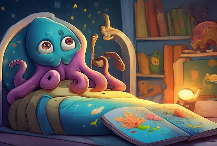 儿童睡前故事章鱼小子绘本 - 小章鱼的故事绘本 儿童睡前故事章鱼小子绘本 - 小章鱼的故事绘本