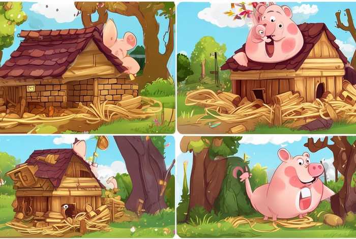 儿童故事的内容大全，儿童故事三只小猪盖房子内容