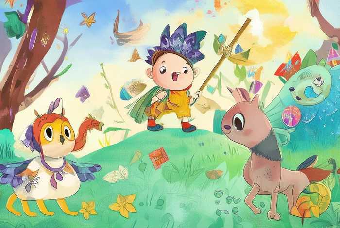 儿童神话励志故事；适合小孩子的神话故事视频