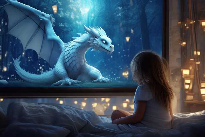 儿童睡前故事白龙马小视频，白龙马的视频故事视频