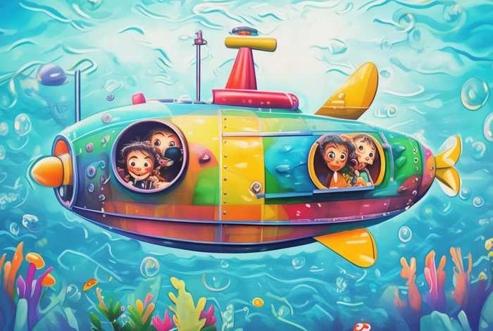 儿童故事绘本视频潜水艇（关于潜水艇的幼儿故事视频）