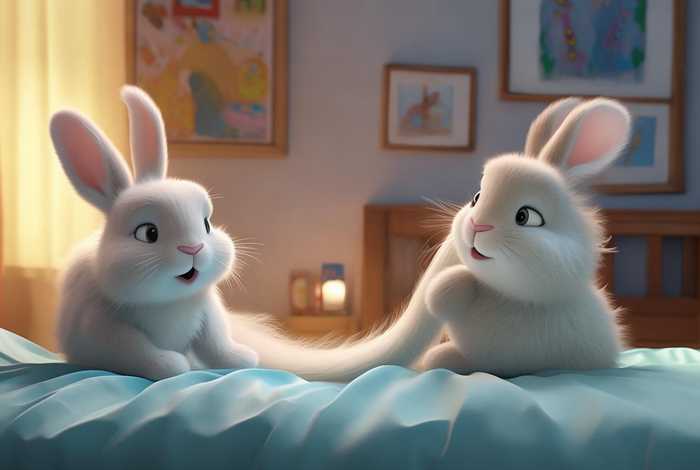 儿童睡前故事有声版 - 儿童睡前故事有声版小兔子借尾巴