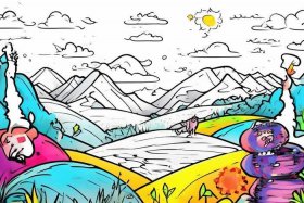 儿童填色简笔画打印版（儿童填色简笔画打印版图片）