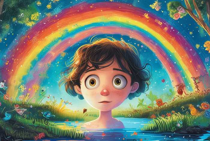 儿童故事彩虹的传说 关于彩虹的传说与故事