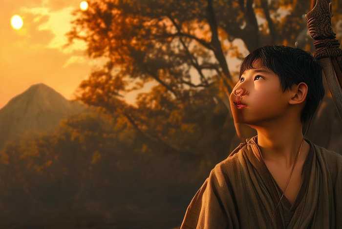 儿童睡前故事后羿射日 后羿射日的睡前故事