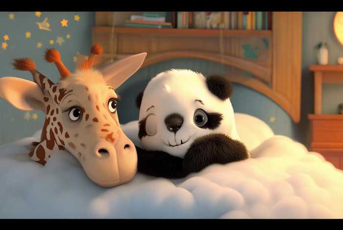 儿童睡前故事长颈鹿和熊猫 睡前故事长颈鹿和熊猫的故事 儿童睡前故事长颈鹿和熊猫 睡前故事长颈鹿和熊猫的故事