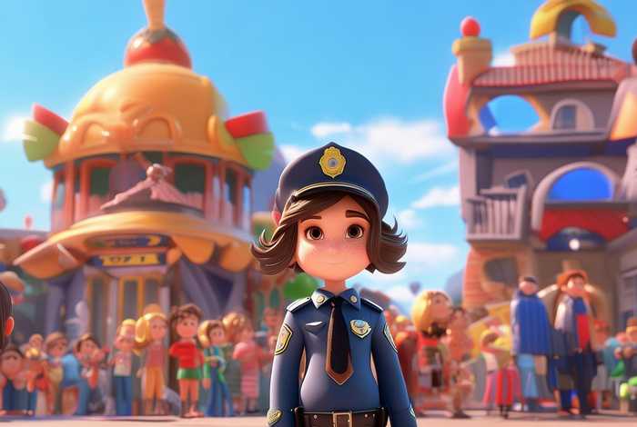 儿童故事书6-12岁警察的故事，少儿警察故事视频