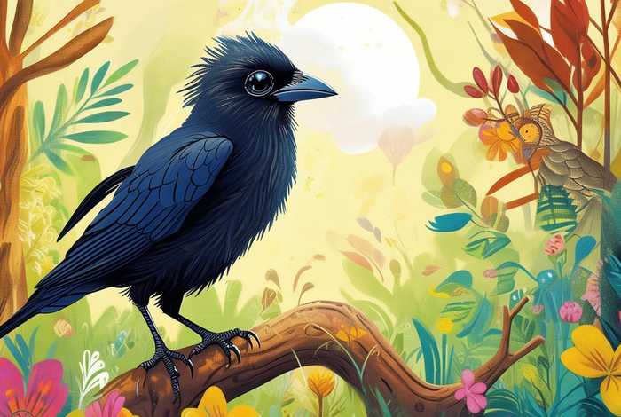 儿童故事3-6岁完整版乌鸦 - 幼儿故事书推荐3-6岁小乌鸦学艺 儿童故事3-6岁完整版乌鸦 - 幼儿故事书推荐3-6岁小乌鸦学艺